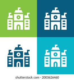 Paquete mínimo de iconos de cuatro colores