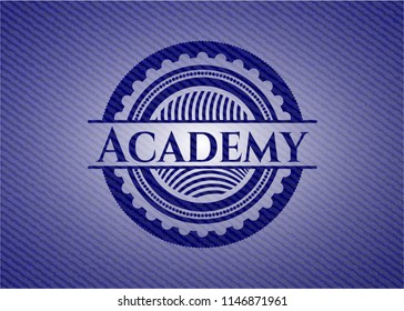 Academy with jean texture
