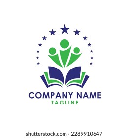 academy learning center logo design