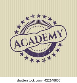 Sello de goma de la Academia
