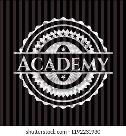 Academy silver shiny badge