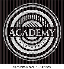  Academy silvery shiny emblem