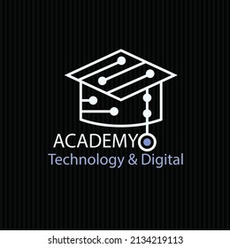 Academy Technology And Digital Logo - Vector