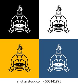 Academy, university, college logo