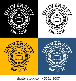 Academy, university, college logo