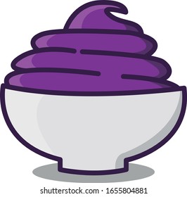 Acai Bowl Or Ice Cream Icon