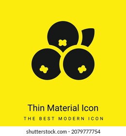 Acai Minimal Bright Yellow Material Icon