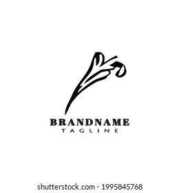 acanthus leaf logo icon design template modern vector creative