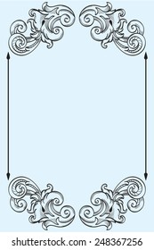 Acanthus page is on blue