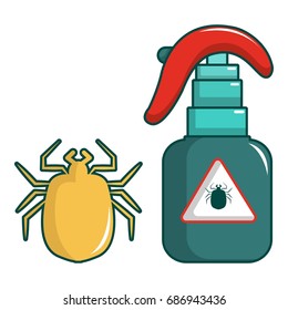 Acarus icon. Cartoon illustration of acarus vector icon for web design