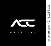 ACC Letter Initial Logo Design Template Vector Illustration