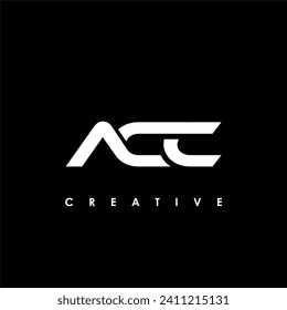 ACC Letter Initial Logo Design Template Vector Illustration