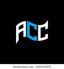 ACC logo design, ACC simple and modern logo. ACC luxurious alphabet design  
