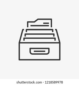 Accaunt Storage Modern Simple UI Vector Icon