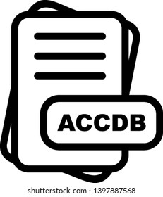 ACCDB File Format Icon For Your Project
