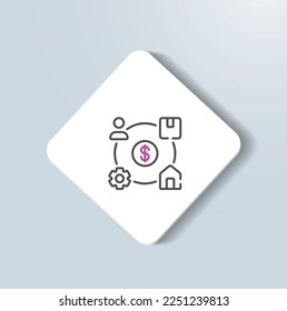 Accelerate Speed-to-Decision icon vector design