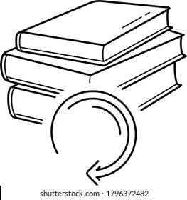 Accelerated curriculum. Vector outline icon.