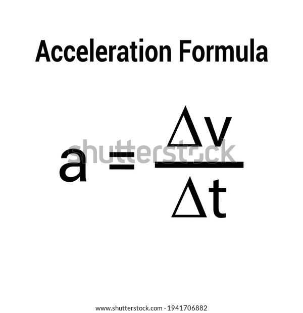 Velocity formula