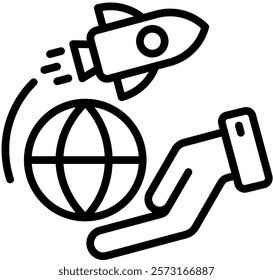 Accelerator Icon Element For Design And Vector