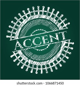  Accent chalk emblem