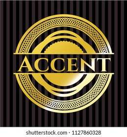 Accent shiny emblem