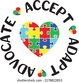 Accept Adapt Advocate Autism File