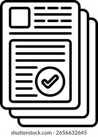 Gefülltes Design für Stilsymbole akzeptieren