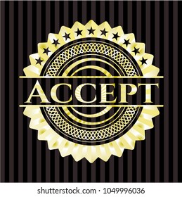 Accept gold badge