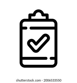 accept icon or logo isolated sign symbol vector illustration - high quality black style vector icons
