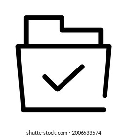 accept icon or logo isolated sign symbol vector illustration - high quality black style vector icons
