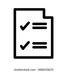accept icon or logo isolated sign symbol vector illustration - high quality black style vector icons
