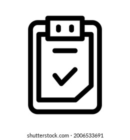 aceptar iconos o logotipo símbolo de signo aislado ilustración vectorial - iconos vectoriales de estilo negro de alta calidad

