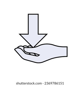 Accept Icon. Need, Want Symbol  - Vector.