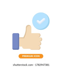 accept icon pack isolated on white background. for your web site design, logo, app, UI. Vector graphics illustration and editable stroke. EPS 10.
