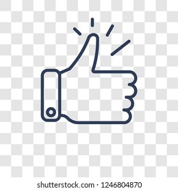 Accept icon. Trendy Accept logo concept on transparent background from Startup Strategy and Success collection