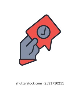 accept icon. vector.Editable stroke.linear style sign for use web design,logo.Symbol illustration.