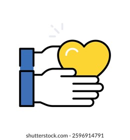 Accept it vector filled outline icon. EPS 10 file