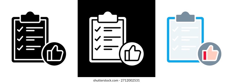 Akzeptierbare Symbolsatz Glyphe, Vektorgrafik