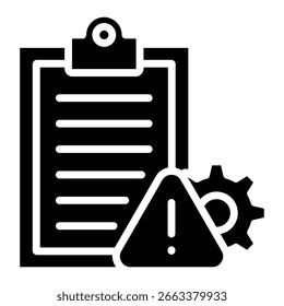 Acceptable Risk Icon Element For Design And Vector
