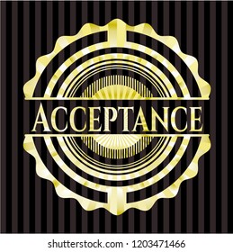 Acceptance gold badge