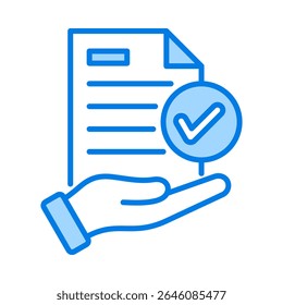 Acceptance Icon Element for Design