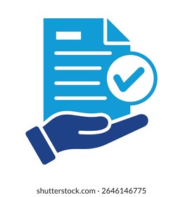 Acceptance Icon Element for Design