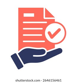 Acceptance Icon Element for Design
