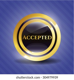 Accepted gold badge