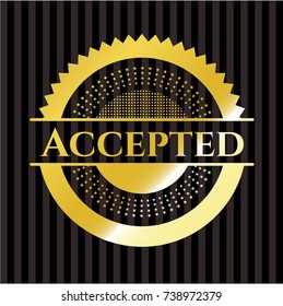 Accepted golden badge