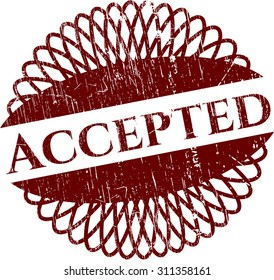 Accepted grunge seal