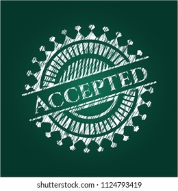 Accepted on blackboard