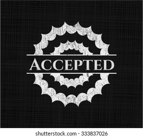 Accepted on blackboard