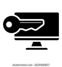 Acces Icon Bold Style For Various Design Purposes