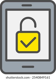 AccesibilityVector Icon Outline Filled Style
